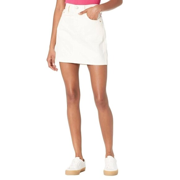 NEW! Levi's Rainbow Ribcage Skirt, 30 (US 10) - Picture 2 of 16